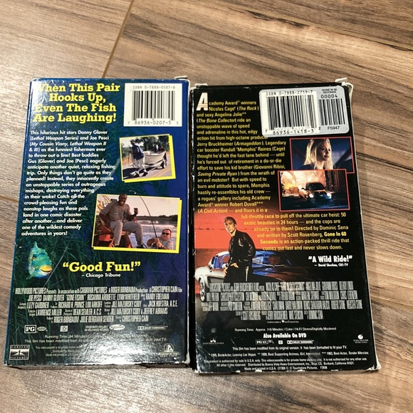 Vintage VHS tapes (2) - Picture 2 of 3